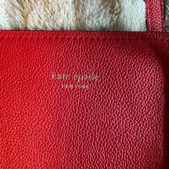 Red Kate Spade Tote with Dust Bag - Picture 4 of 10